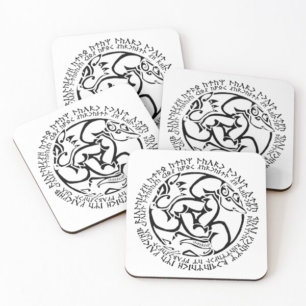 Item preview, Spell of Spirits - Black designed and sold by Nova Nocturne Art.
