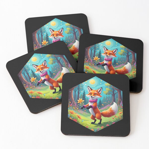 Aperçu de l'œuvre Renard dansant créée et vendue par AbsoluteA.