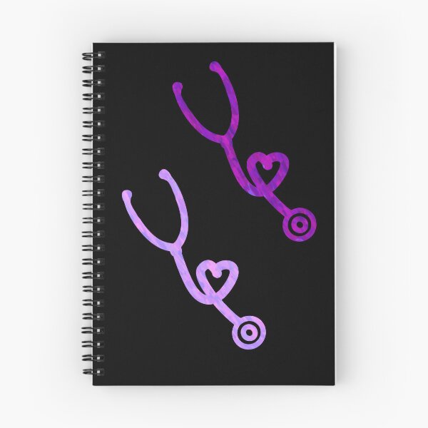Item preview, 2 Purple Stethescopes designed and sold by ClearAndHappy.