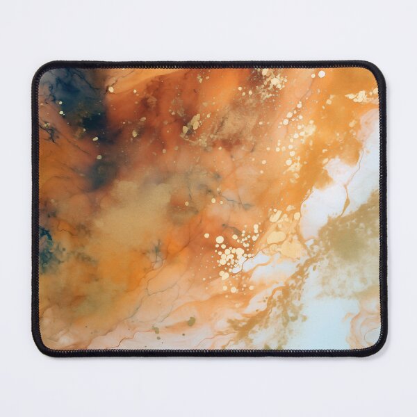 Item preview, Golden Marble Watercolor Painting #1 designed and sold by NatureSight.