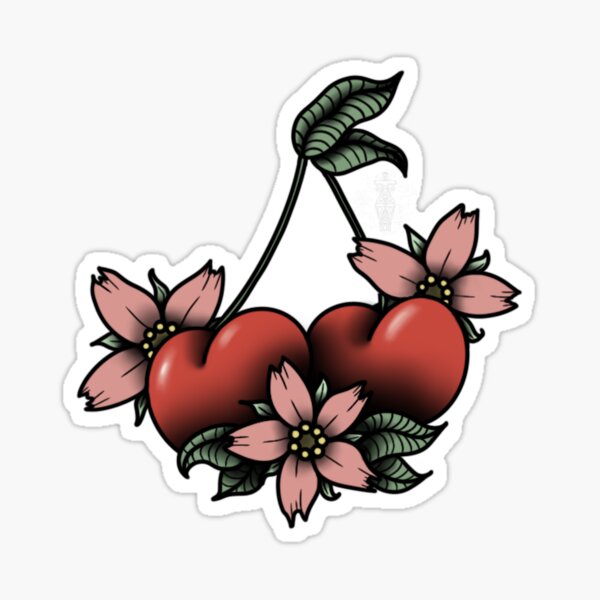 Item preview, Floral Cherries designed and sold by Tee B.