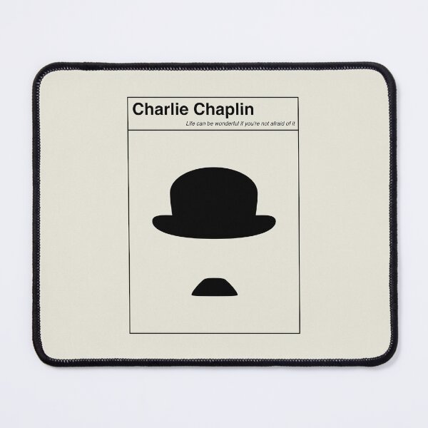 Item preview, Charlie Chaplin Minimalist Abstract Art Design designed and sold by kakarikihill.