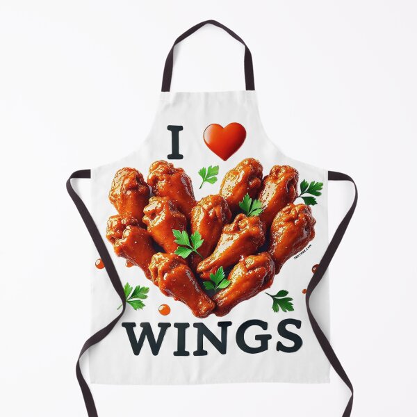Item preview, I love wings designed and sold by zeeteezofficial.