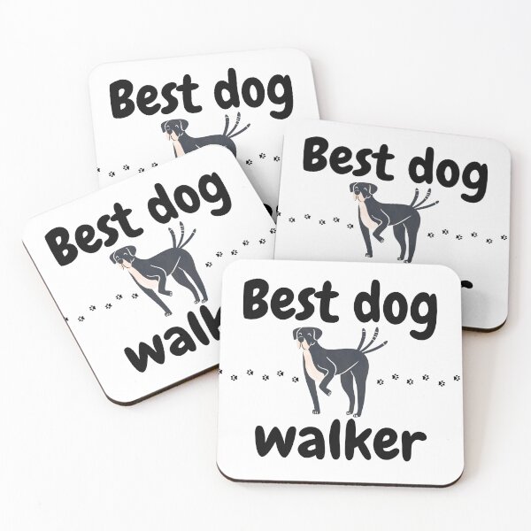 Item preview, Best dog walker designed and sold by Merch-Kitsune.
