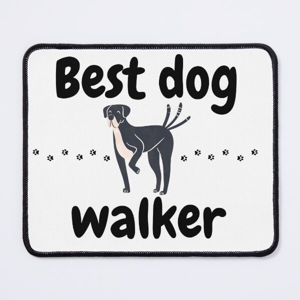 Item preview, Best dog walker designed and sold by Merch-Kitsune.