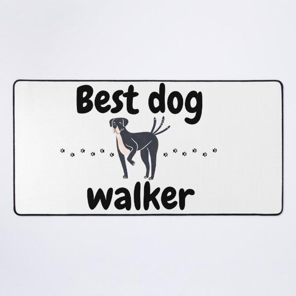 Item preview, Best dog walker designed and sold by Merch-Kitsune.