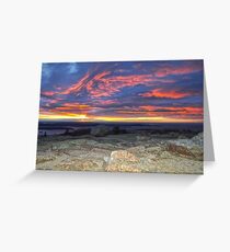 Cadillac Mountain 5:31 am Greeting Card