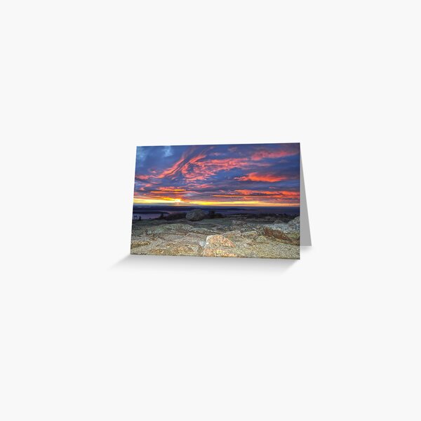 Cadillac Mountain 5:31 am Greeting Card