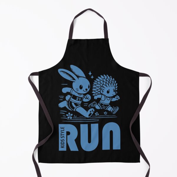 Item preview, Bunny and Hedgehog Speed Through a Steel Blue Race designed and sold by Soulemotion.