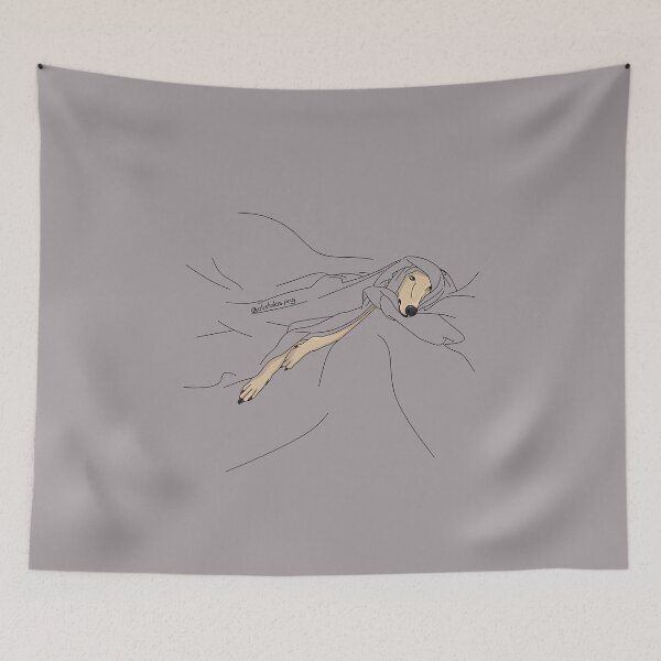 Item preview, Greyhound in a blanket designed and sold by Olistabs.