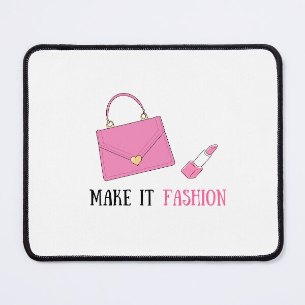 Item preview, Pink Bag with Lipstick, Make it Fashion designed and sold by juliart-pro.