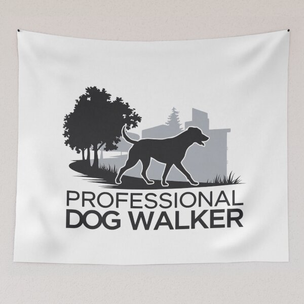 Item preview, Copy of Best dog walker professional  designed and sold by Merch-Kitsune.