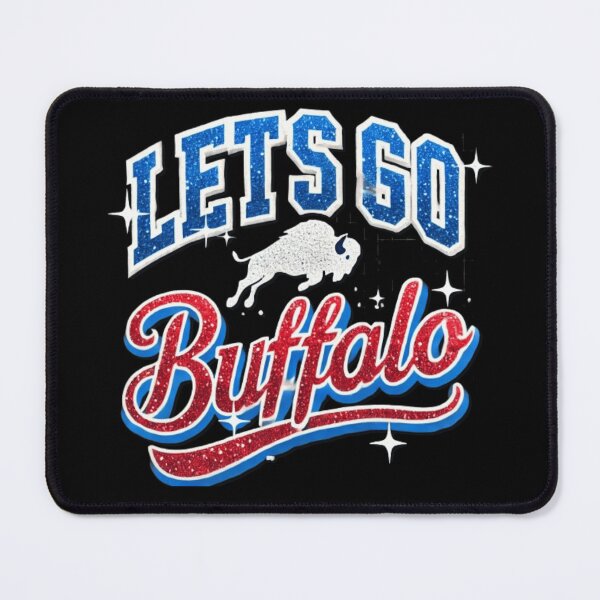 Item preview, LET'S GO BUFFALO - Ny New York retro sports fan love designed and sold by SztylishDesigns.