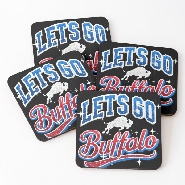 Item preview, LET'S GO BUFFALO - Ny New York retro sports fan love designed and sold by SztylishDesigns.