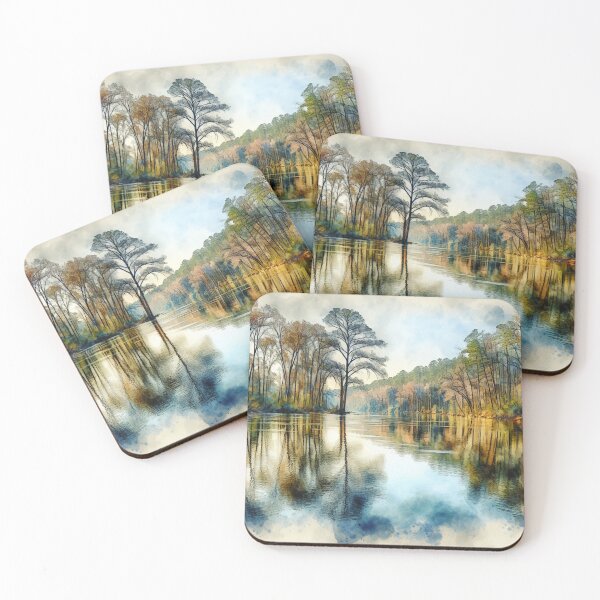 Item preview, Reflection on the Tallapoosa River designed and sold by Ginngers.