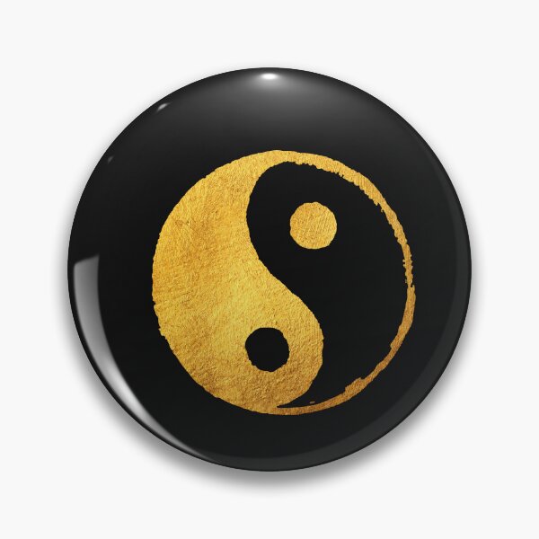 Item preview, Yin Yang Golden Symbol, Zen  designed and sold by Right-UR.