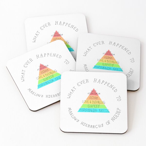 Item preview, What Ever Happened to Maslow's Hierarchy of Needs? designed and sold by illustrabby.