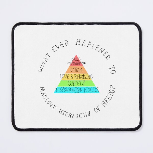 Item preview, What Ever Happened to Maslow's Hierarchy of Needs? designed and sold by illustrabby.