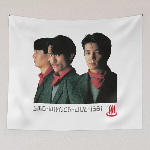 Item preview, YMO Winter Live 1981 - Design based on the Yellow Magic Orchestra tour promotions designed and sold by geetarv.
