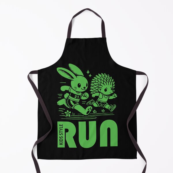 Item preview, Bunny and Hedgehog in a Fast-Paced Lime Green Race designed and sold by Soulemotion.