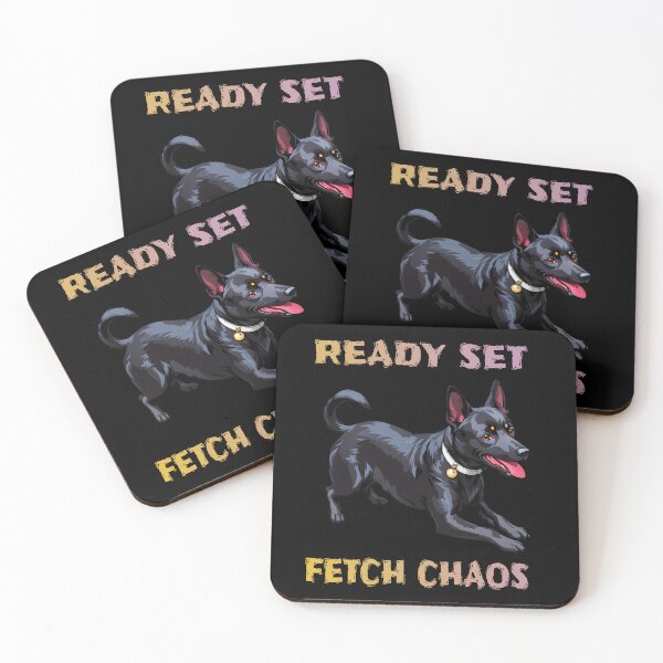 Item preview, READY SET FETCH CHAOS designed and sold by RetroPop23.