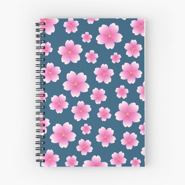 Item preview, Cherry Blossoms (Blue Background) designed and sold by OnTheUpswing.