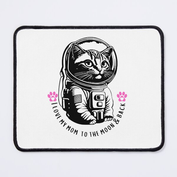 Item preview, I love my Mom to the Moon & Back designed and sold by PurrfectionMeow.