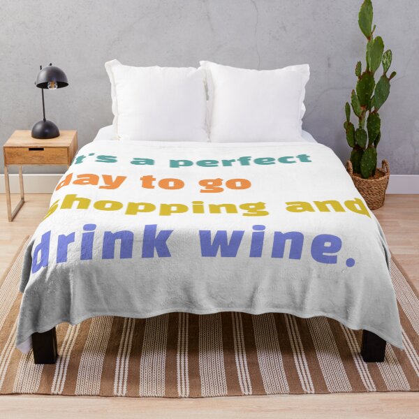 Item preview, Shopping and Wine, Wine Lover designed and sold by LimitedClassic.