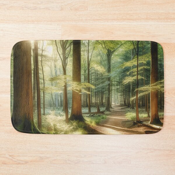 Item preview, Tranquil Forest Path – Peaceful Nature designed and sold by Ginngers.