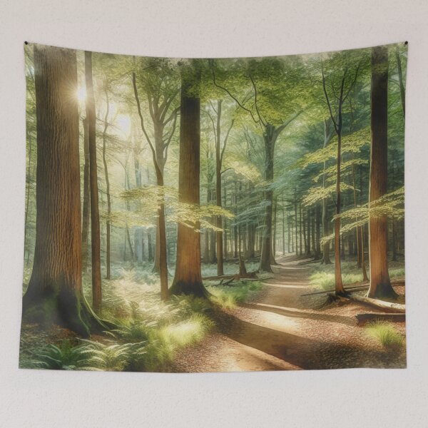 Item preview, Tranquil Forest Path – Peaceful Nature designed and sold by Ginngers.