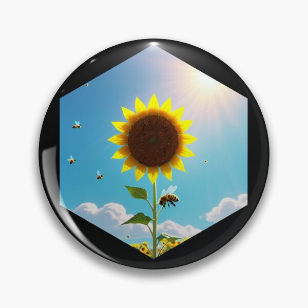 Item preview, Buzzing Sunflower designed and sold by AbsoluteA.