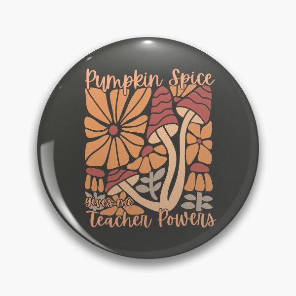 Item preview, Pumpkins Gives Me Teacher Powers Boho Flowers Halloween Pumpkins Fall Festival designed and sold by SunfullyYours.