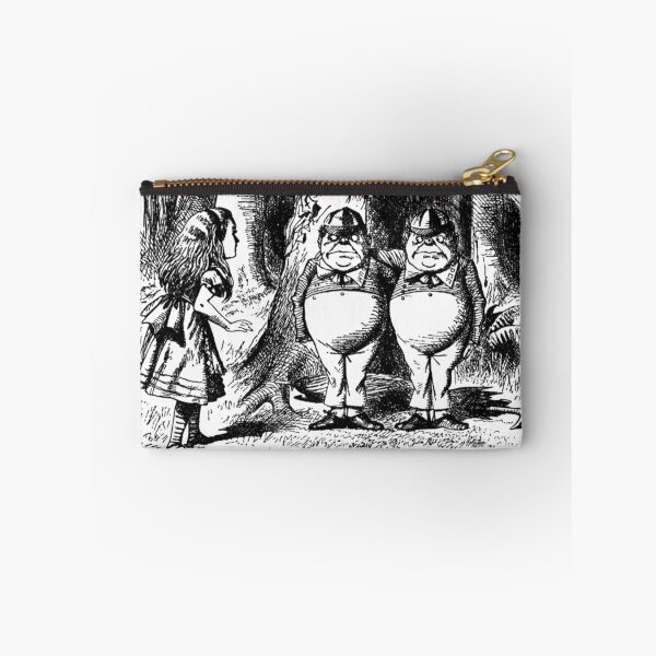 Item preview, Tweedle Dee and Tweedle Dum  meet Alice on the road. designed and sold by jamiestarr.