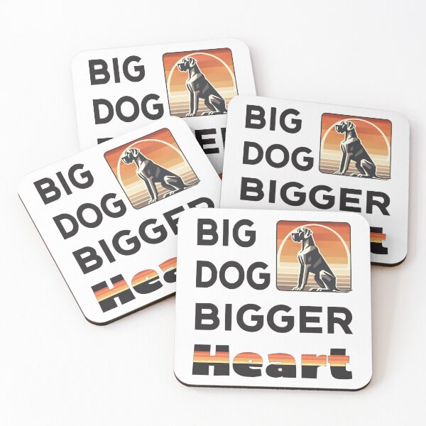 Item preview, Big Dog, Bigger Heart designed and sold by VibeHiveThreads.