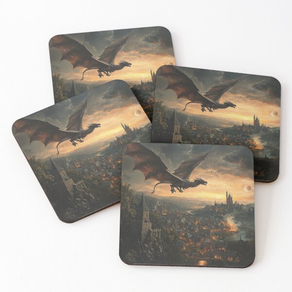 Item preview, Dragon Painting designed and sold by melikekoc.