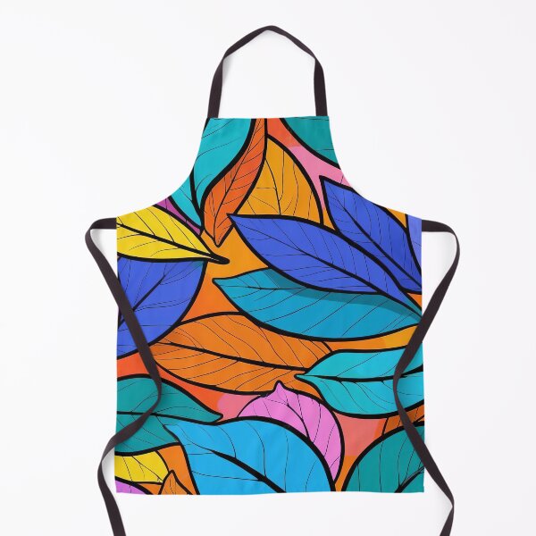 Item preview, Vivid Colourful Leaves Pattern designed and sold by ArtComixHaven.