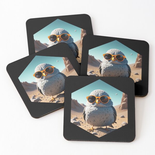 Item preview, Finch with Sunglasses designed and sold by AbsoluteA.