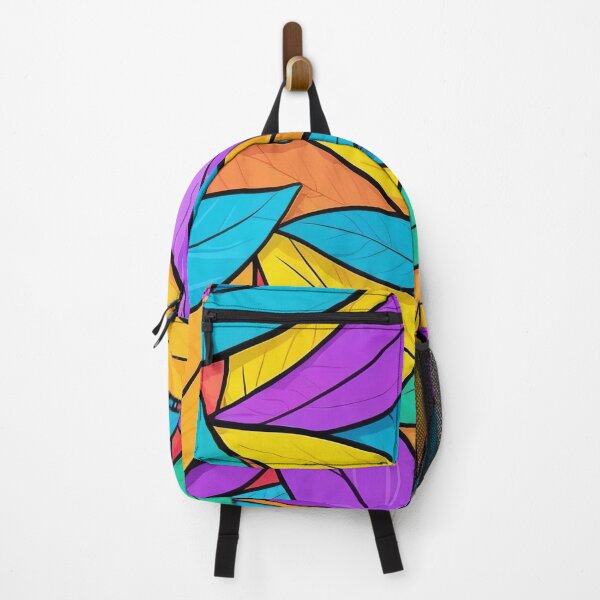 Item preview, Multicoloured Leaves Pattern designed and sold by ArtComixHaven.