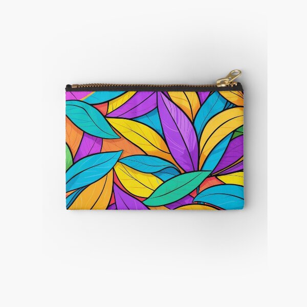 Item preview, Multicoloured Leaves Pattern designed and sold by ArtComixHaven.