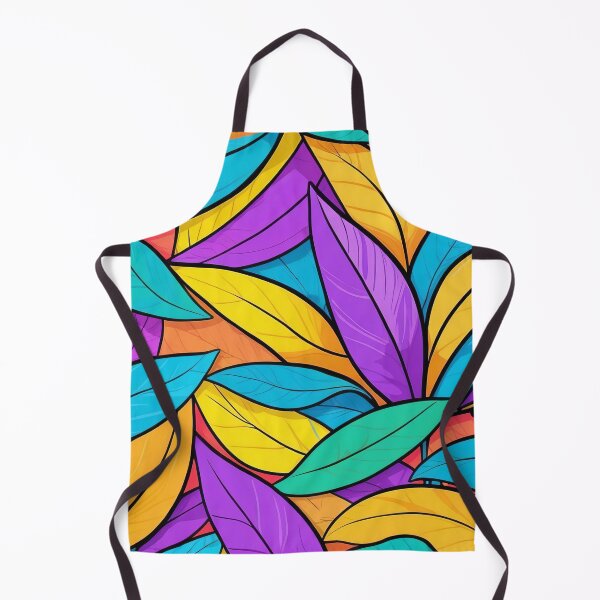Item preview, Multicoloured Leaves Pattern designed and sold by ArtComixHaven.