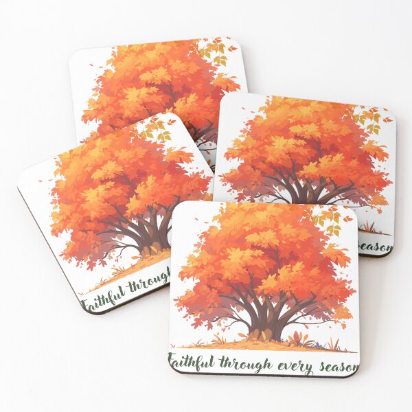Item preview, Fall leaves Tree faithfullness Lamentations 3.22-23 designed and sold by GTrendClothing.