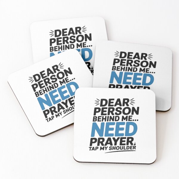 Item preview, Dear Person Behind Me Need Prayer Tap My Shoulder ON BACK designed and sold by SztylishDesigns.