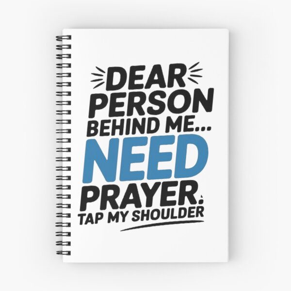 Item preview, Dear Person Behind Me Need Prayer Tap My Shoulder ON BACK designed and sold by SztylishDesigns.