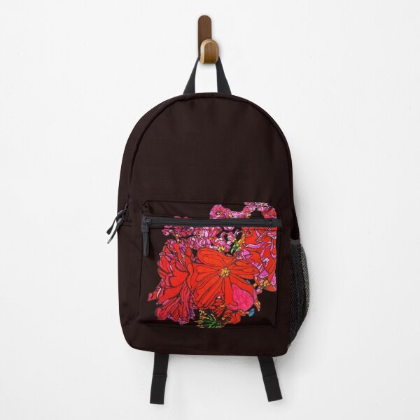Item preview, Striking Bright Red Begonias Abstract designed and sold by FloresInColor1.