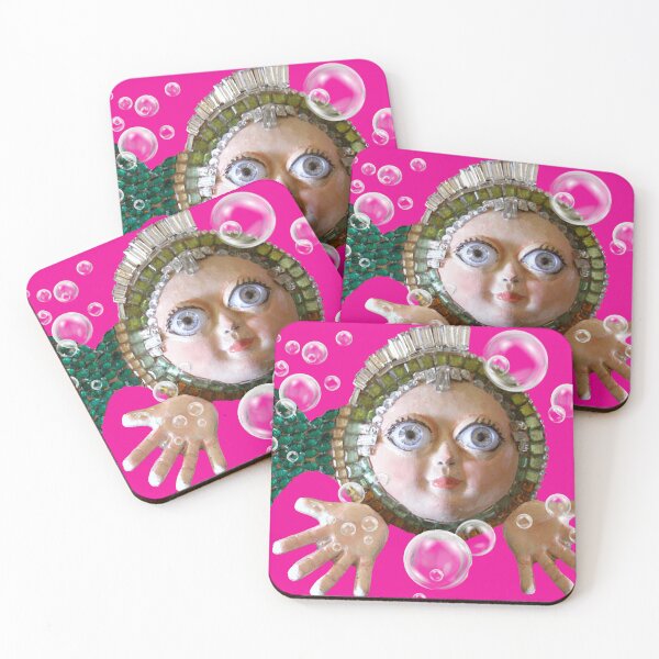 Item preview, Little Miss Bubbles Pink designed and sold by artistdiat.