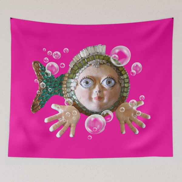 Item preview, Little Miss Bubbles Pink designed and sold by artistdiat.