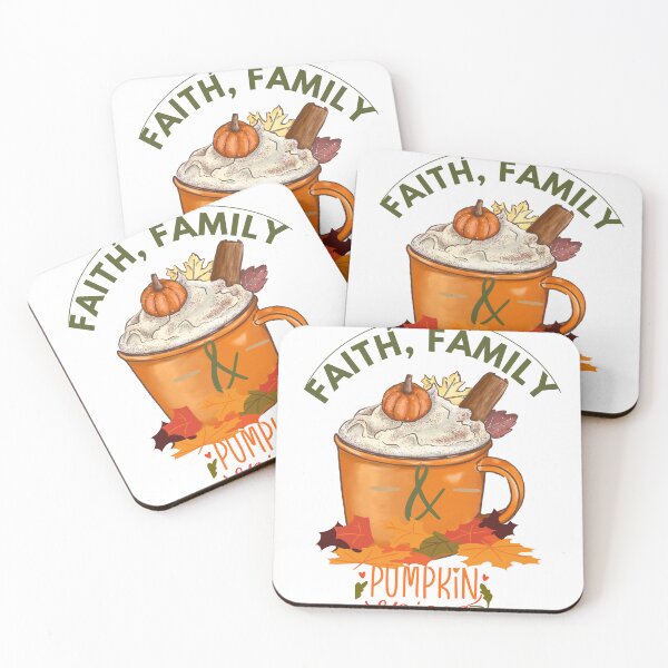 Item preview, Faith, Family and Pumpkin Spice designed and sold by GTrendClothing.