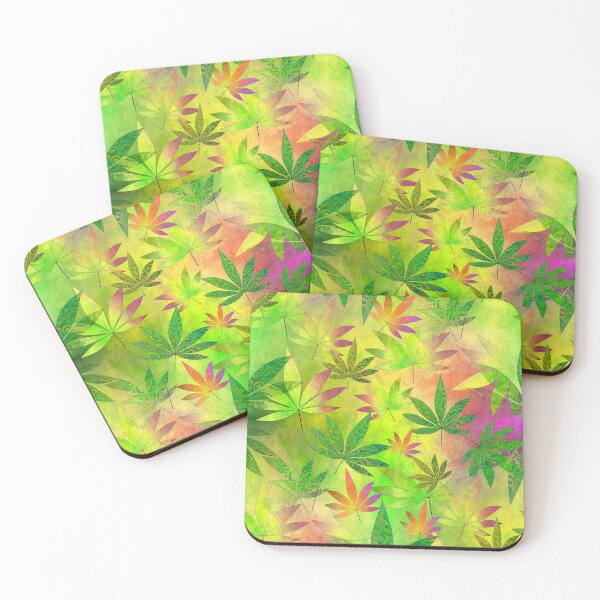 Item preview, Green Weed Leaf designed and sold by Sartoris Art.