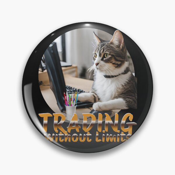 Item preview, Cat Trader Analyzing Trends designed and sold by AvrilDesigns06.