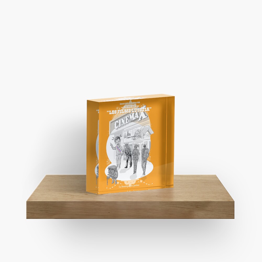 Bloc acrylique « Société Lutetia»